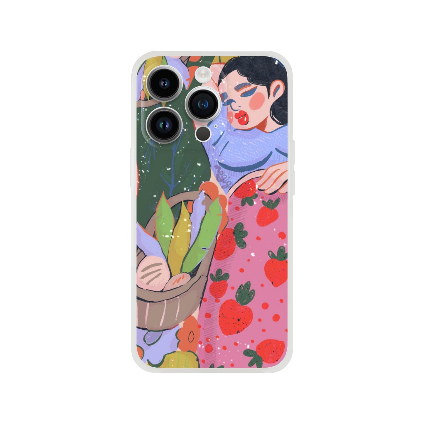 Strawberry Picnic Phone Cases