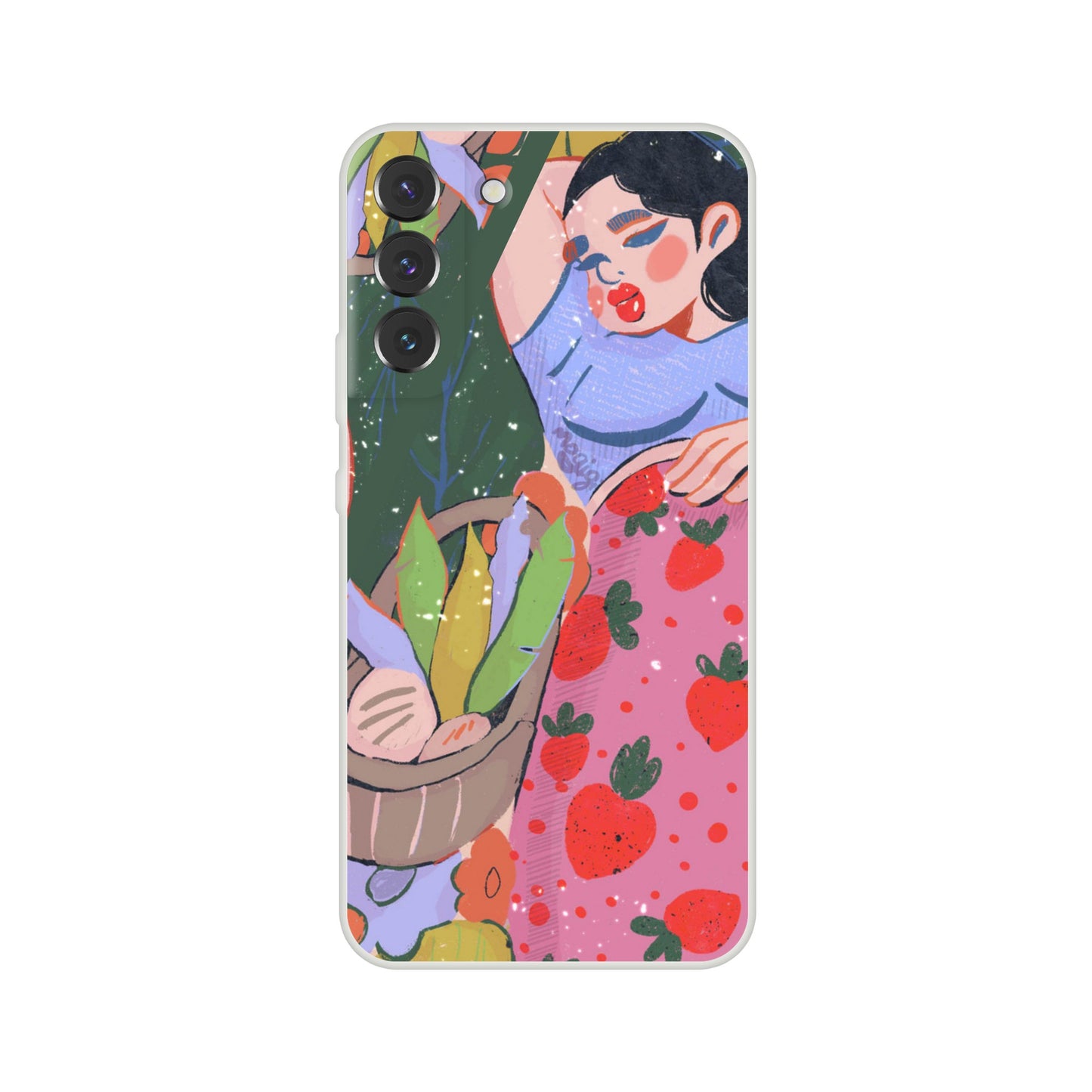 Strawberry Picnic Phone Cases
