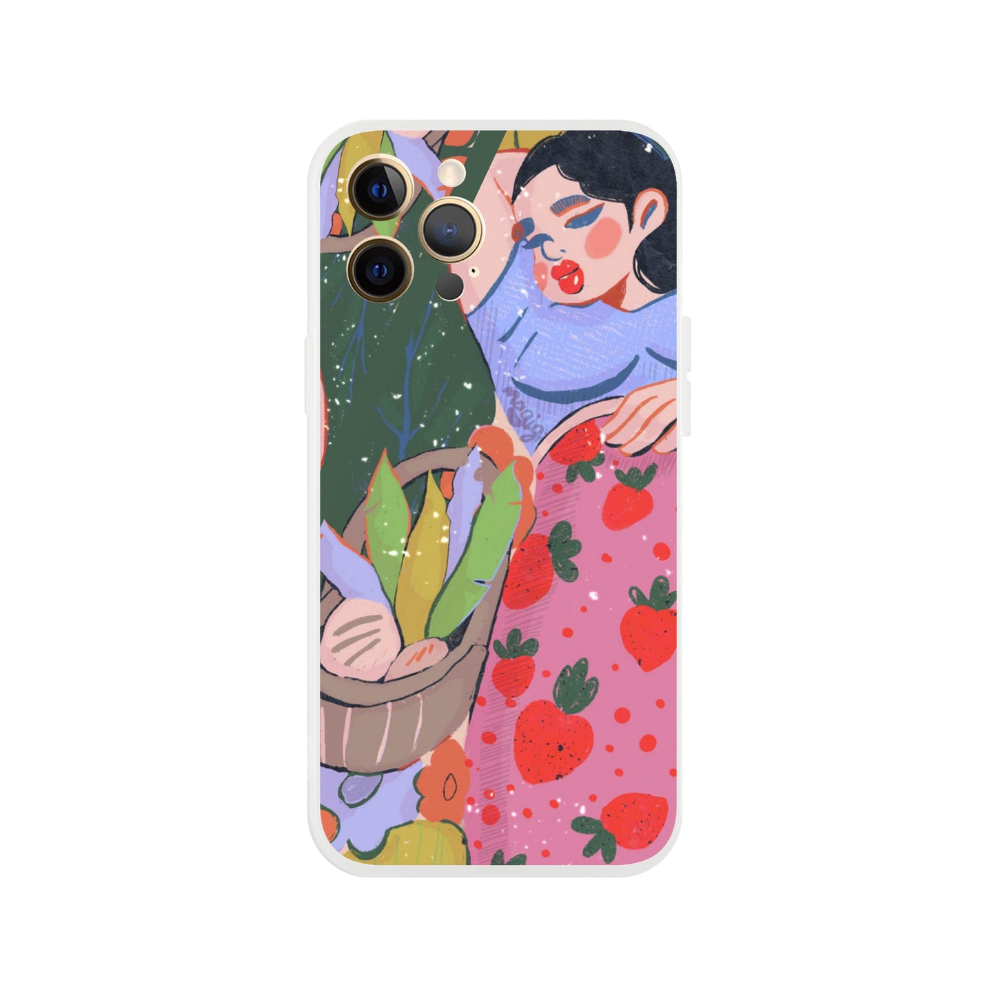 Strawberry Picnic Phone Cases