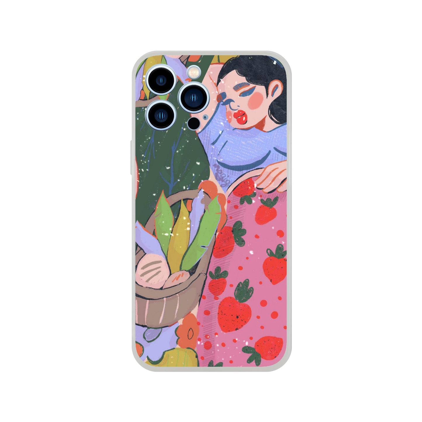 Strawberry Picnic Phone Cases