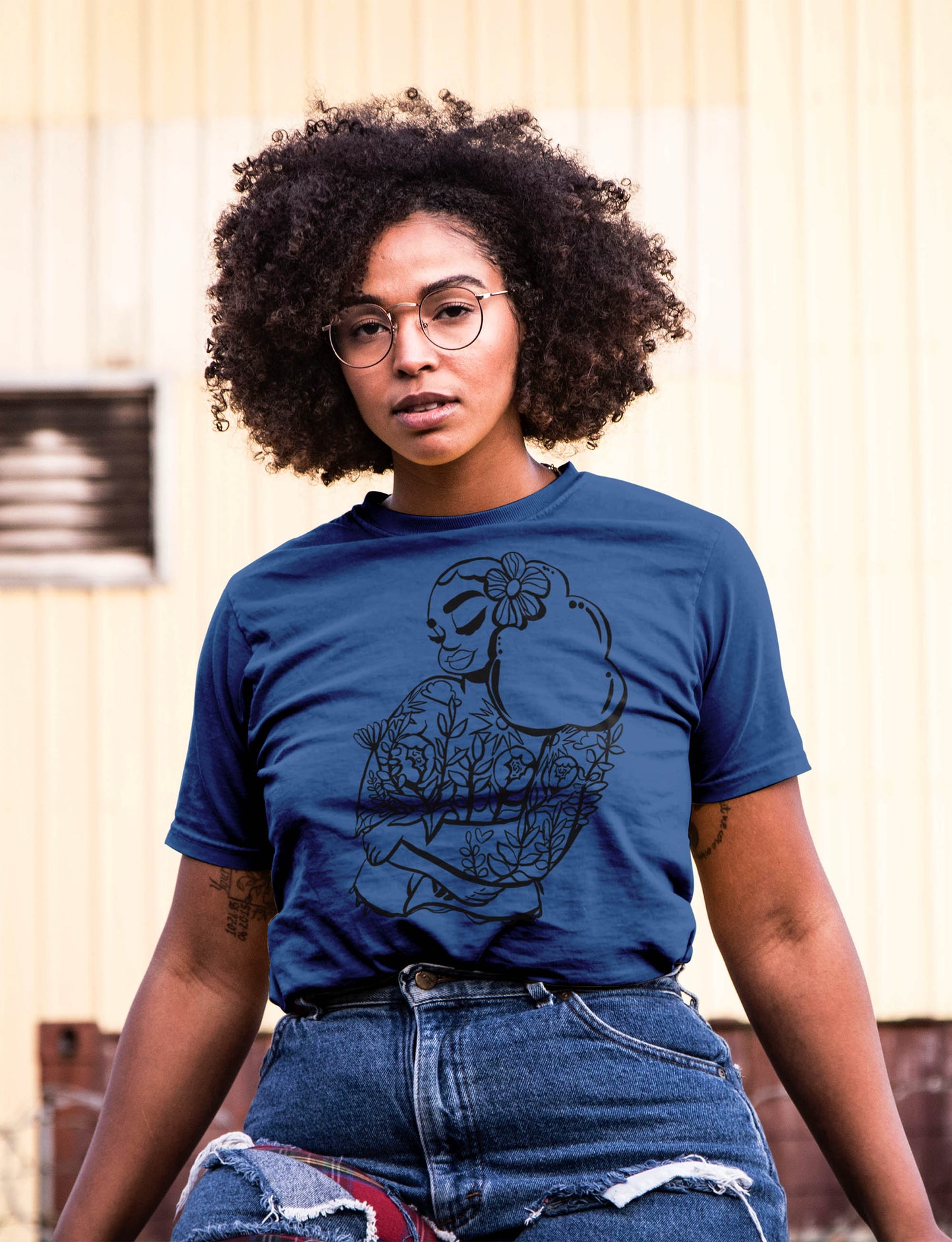 Bouquet Skin - Premium Unisex Crewneck T-shirt