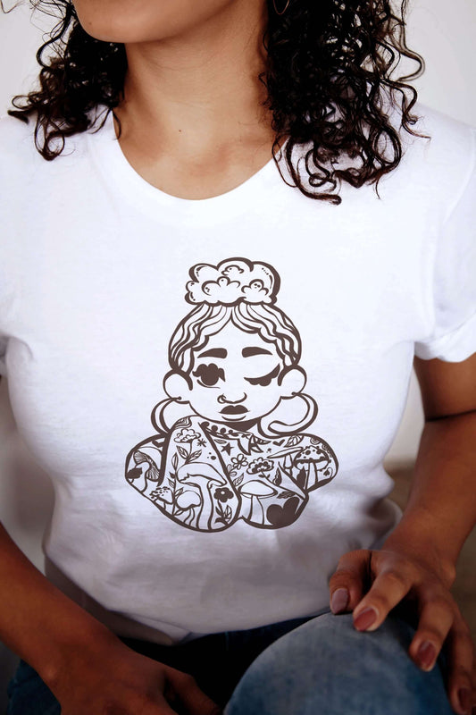 Enchanted Lady - Premium Unisex Crewneck T-shirt