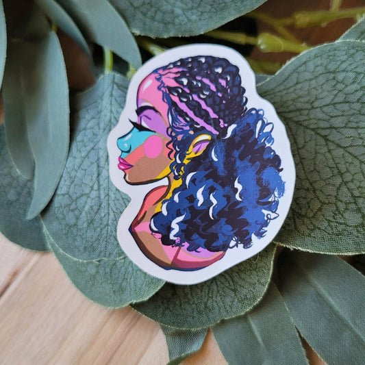 She Loves Black Girl Magic Sticker