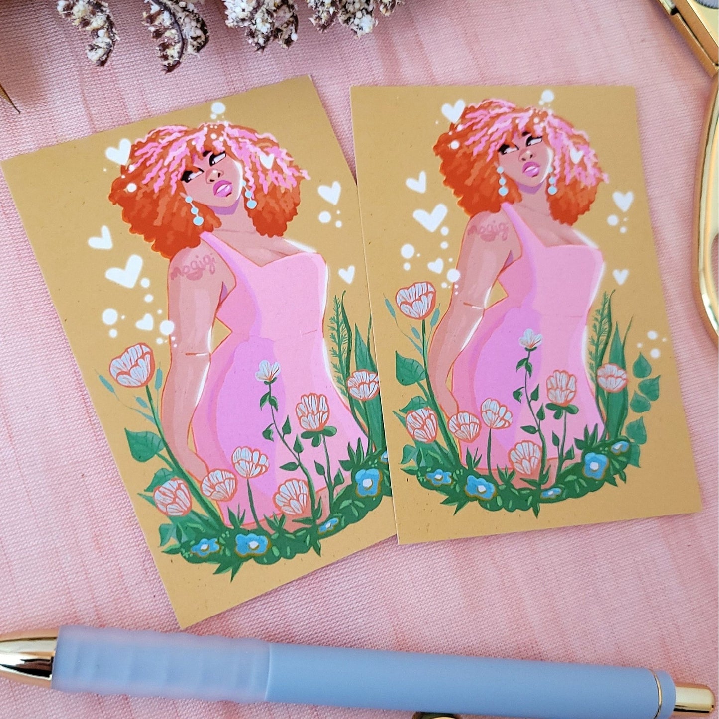 Yellow Garden - Art Print