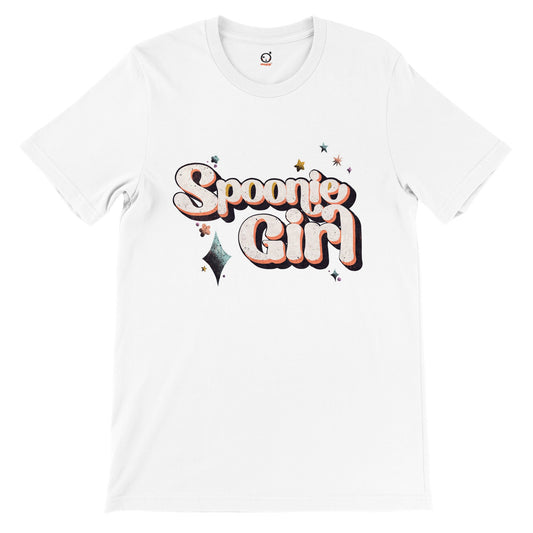 Spoonie Girl - Premium Unisex Crewneck T-shirt