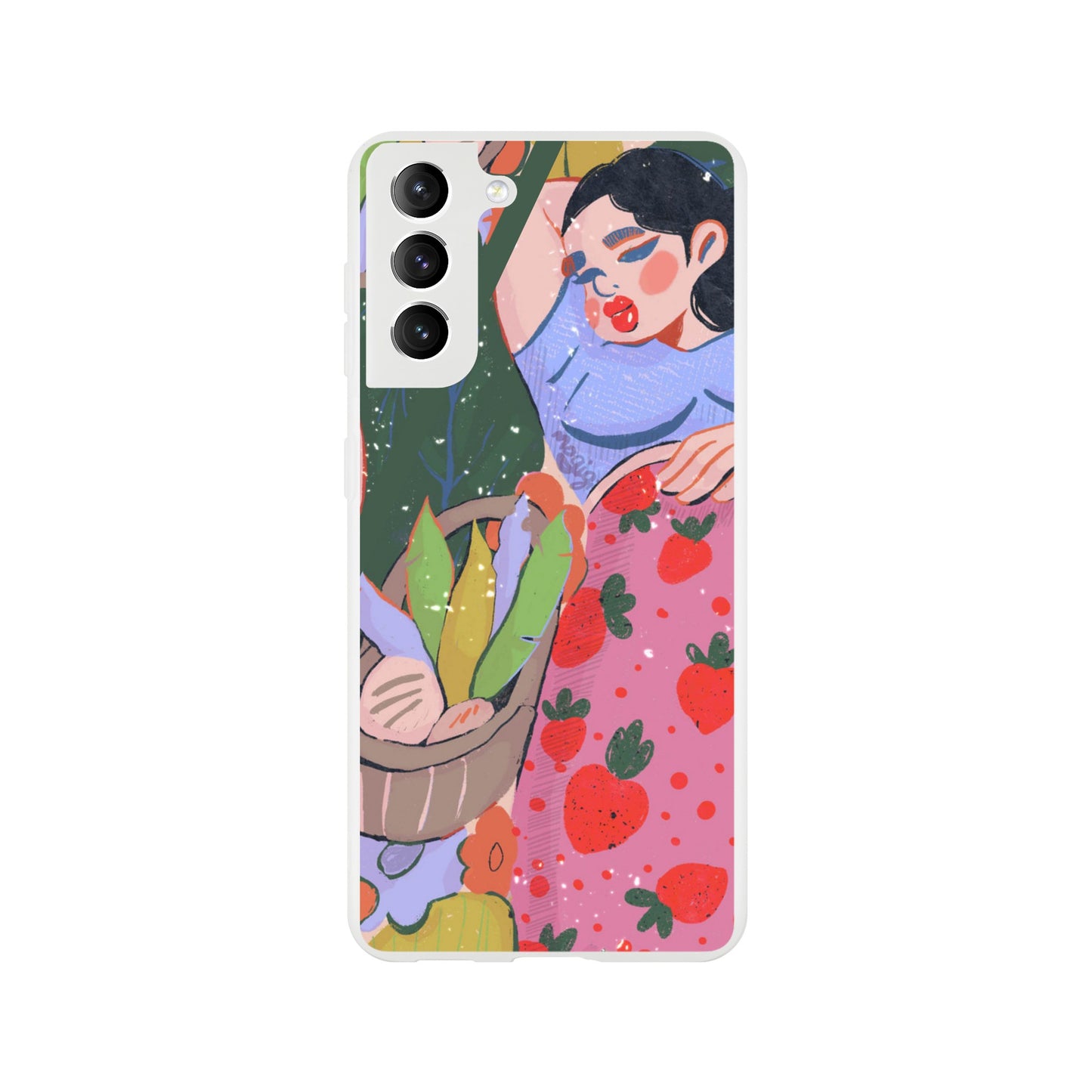 Strawberry Picnic Phone Cases