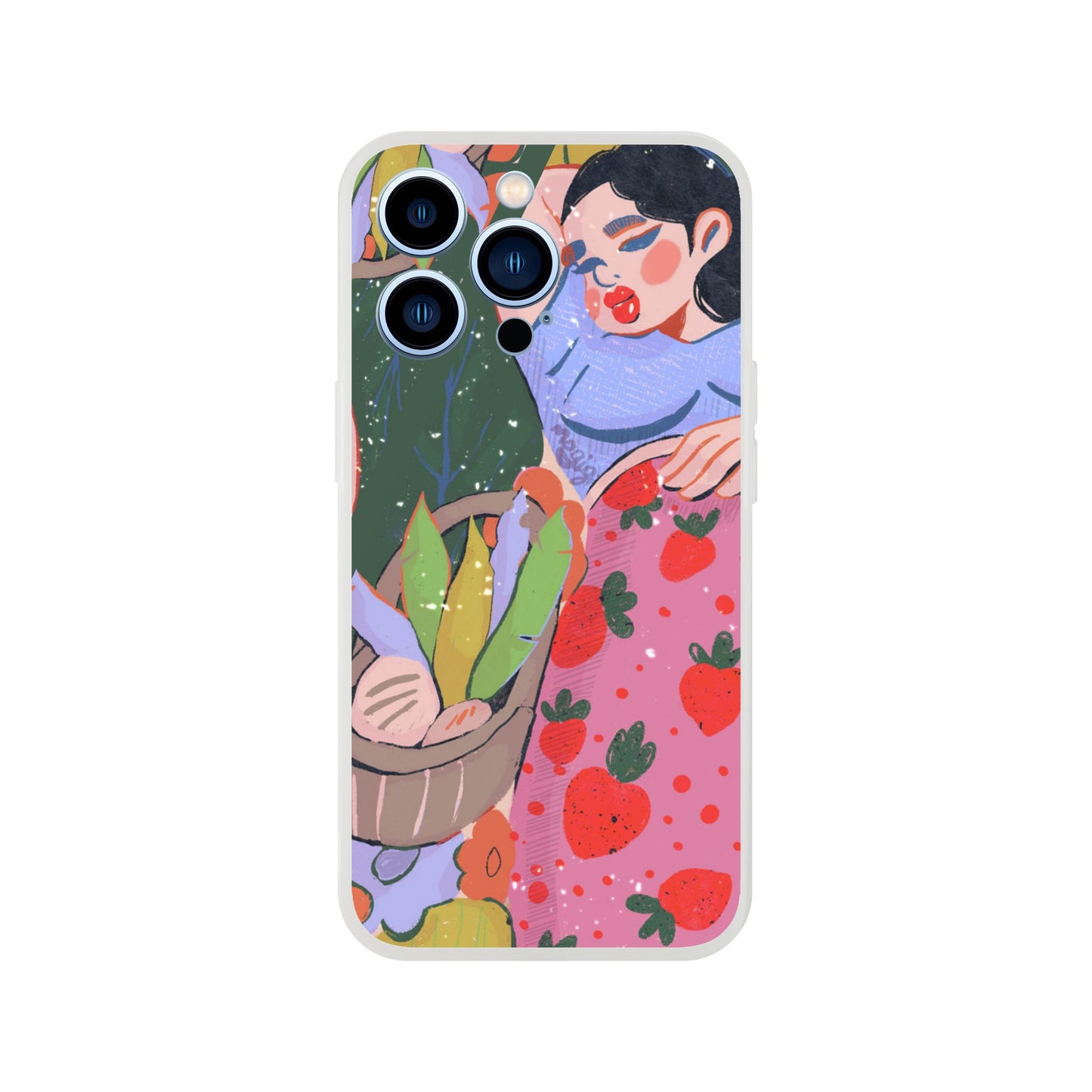 Strawberry Picnic Phone Cases