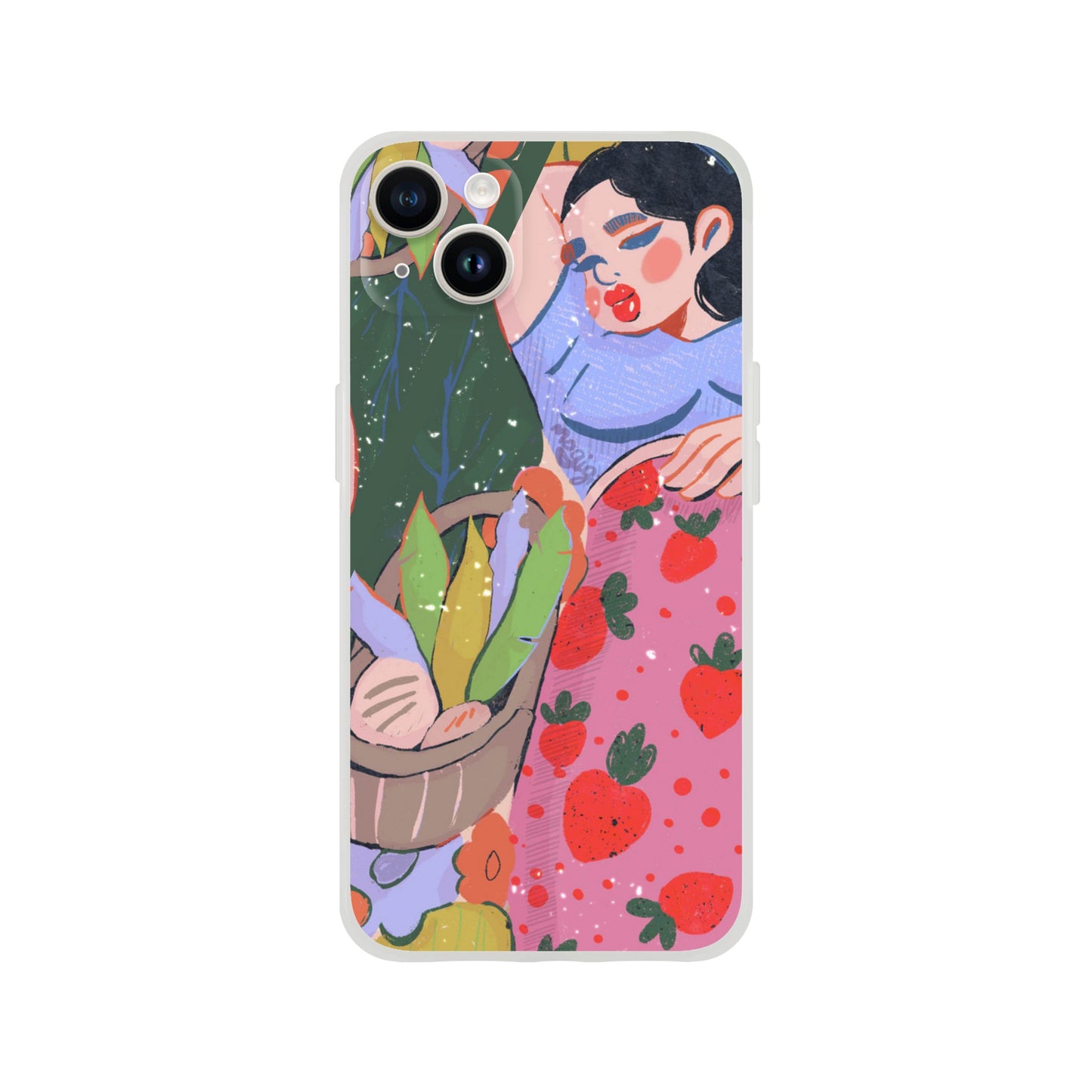 Strawberry Picnic Phone Cases