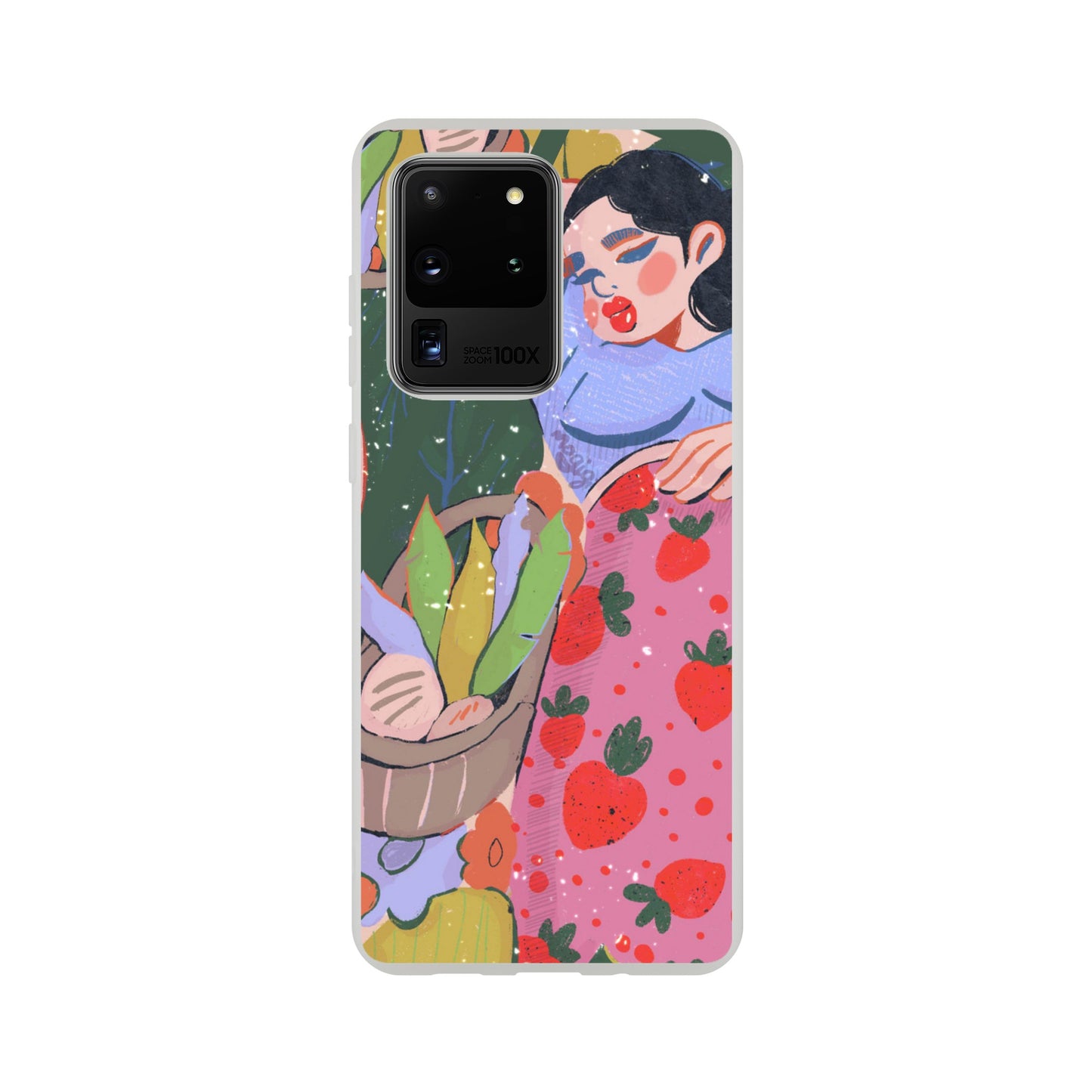 Strawberry Picnic Phone Cases