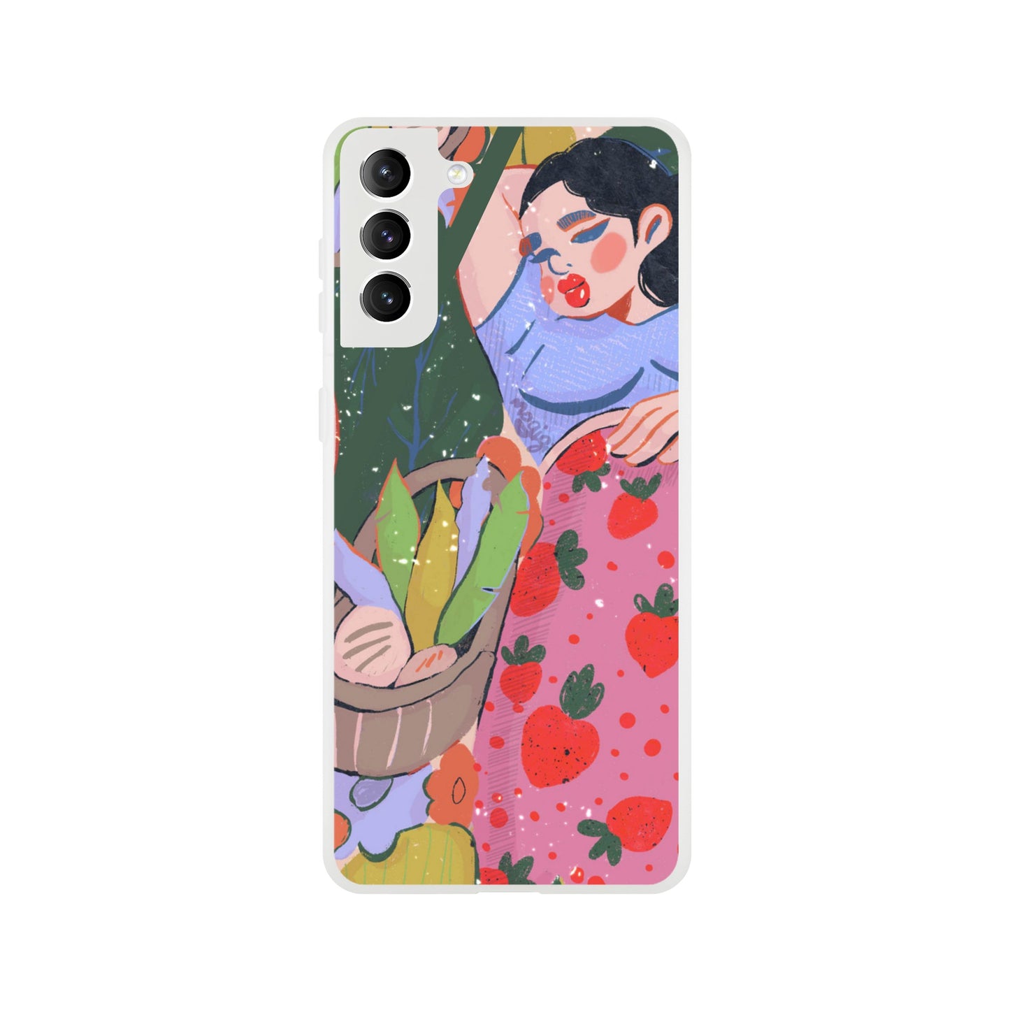 Strawberry Picnic Phone Cases