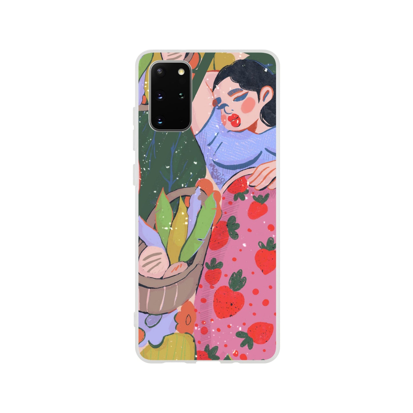 Strawberry Picnic Phone Cases