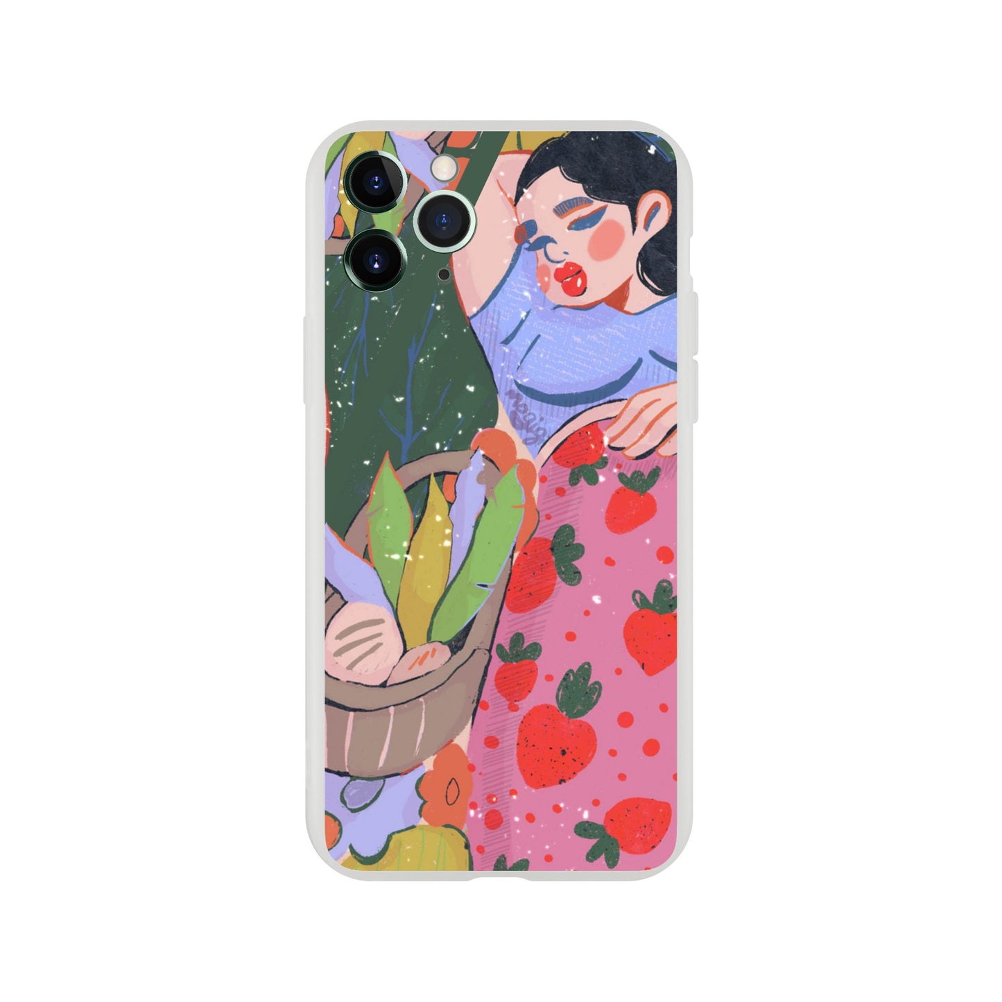 Strawberry Picnic Phone Cases