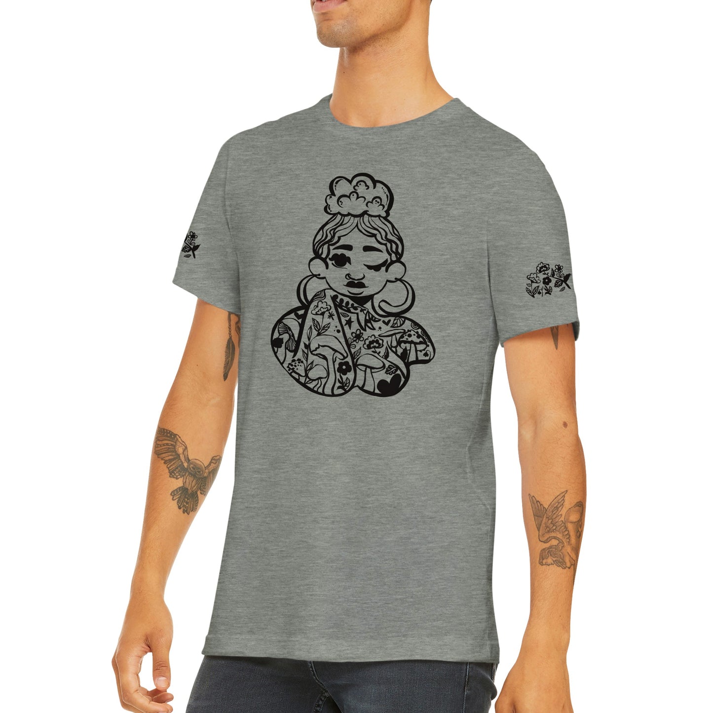 Enchanted Lady - Premium Unisex Crewneck T-shirt