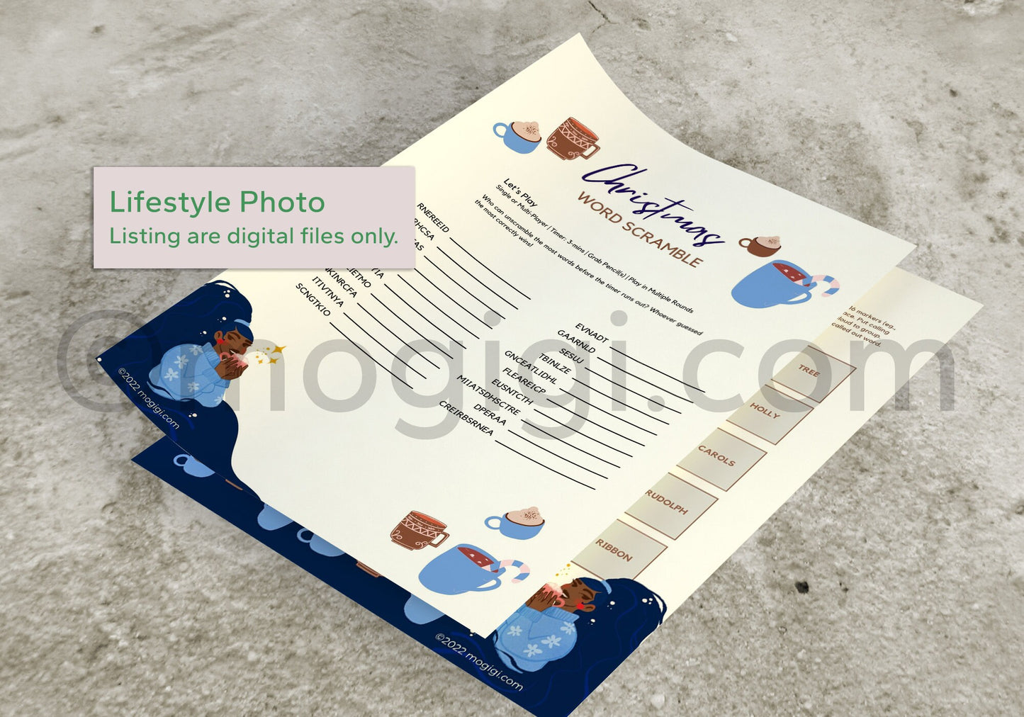 Christmas Party Games Printable Instant Download