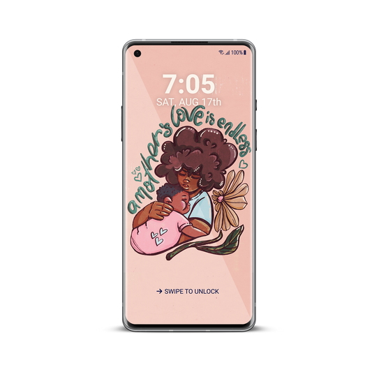 A Mother's Love Phone Wallpaper - Digital Download