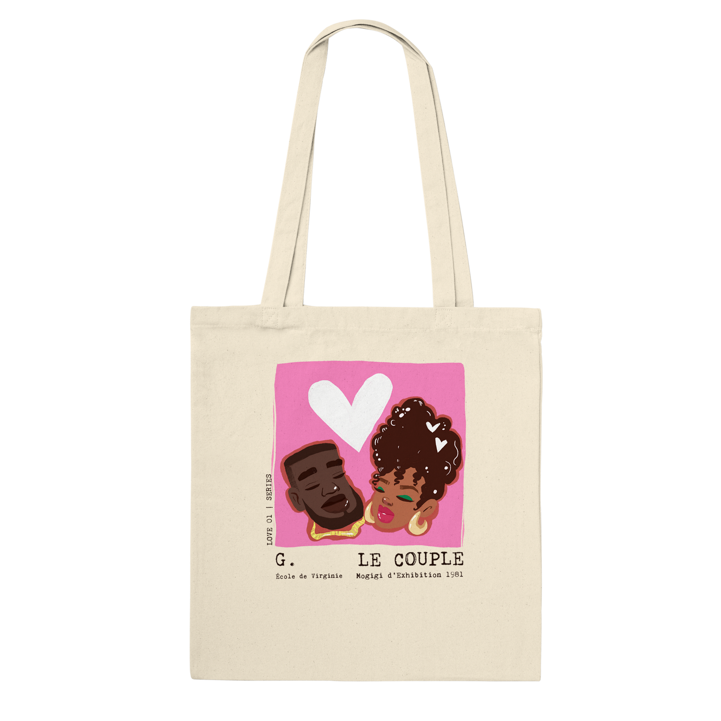 Black Love - The Couple Tote Bag