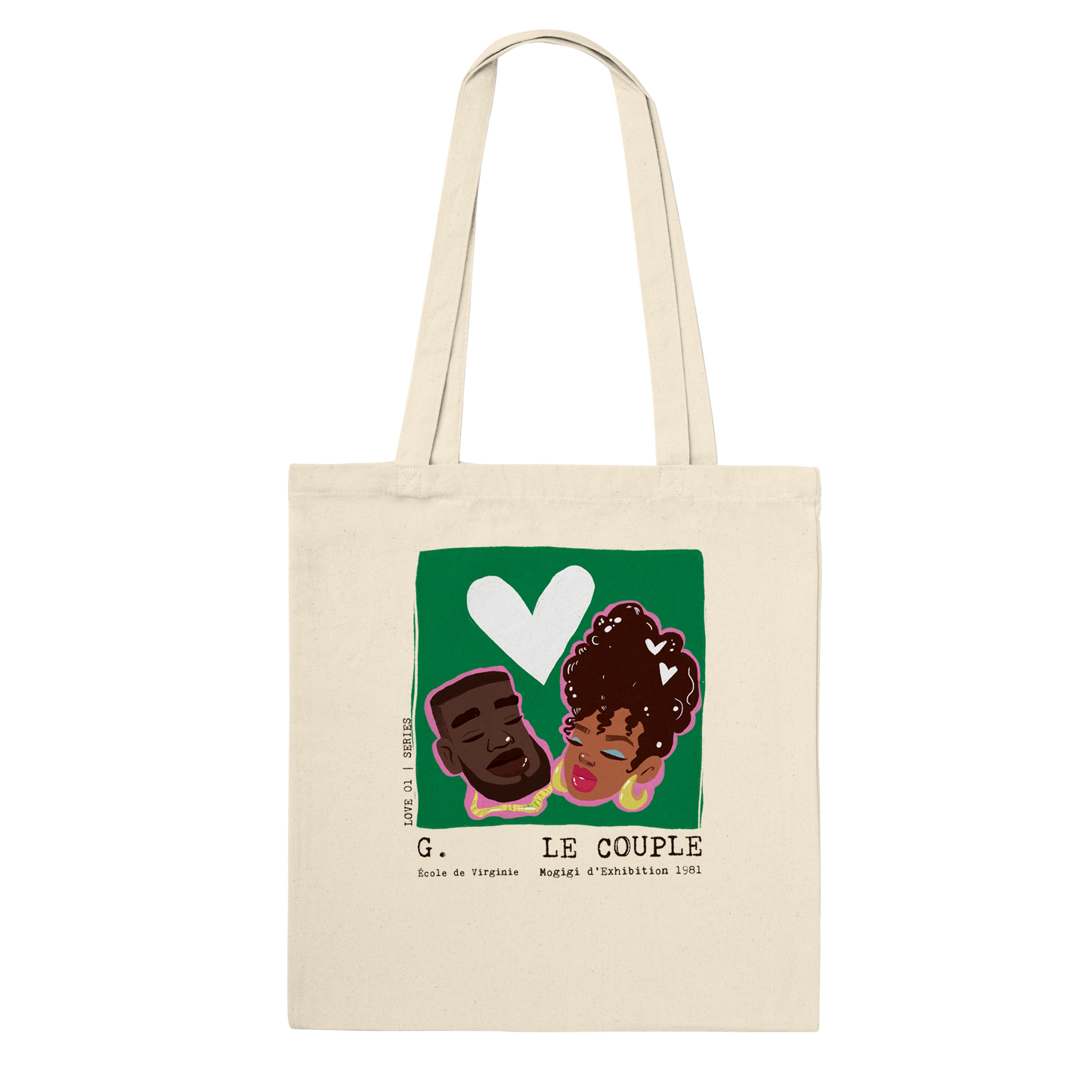 Black Love - The Couple Tote Bag